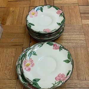 Franciscan desert rose tea/coffee plate